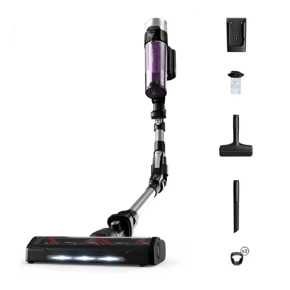 Rowenta RH2037 - Noir/Violet
